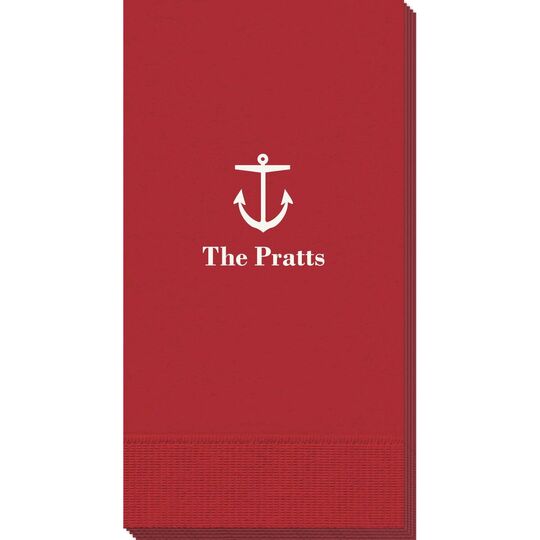 Nautical Anchor Guest Towels