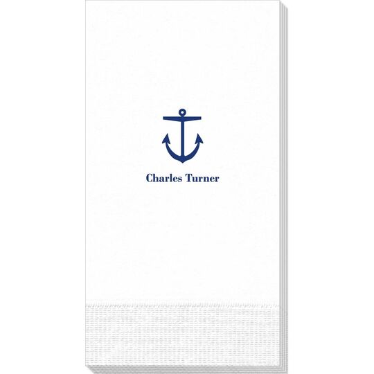 Nautical Anchor Guest Towels