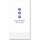 Star of David Row Guest Towels Image 3 of 3