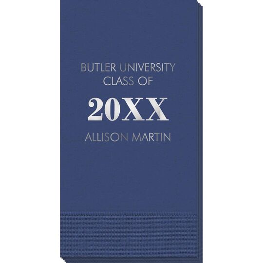 Big Year Printed Guest Towels