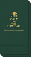 Keep Calm and Win Football Guest Towels
