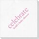 Big Word Celebrate Luxury Deville Napkins Image 4 of 5