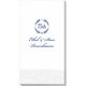 75th Wreath Guest Towels Image 1 of 2