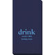 Big Word Drink Guest Towels Image 1 of 4