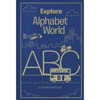 Classic Personalized Alphabet World Story Book