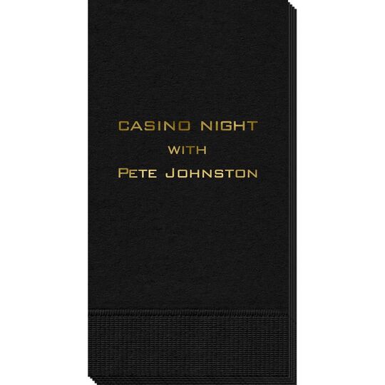 Your Cocktail Guest Towels