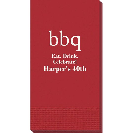 Big Word BBQ Guest Towels