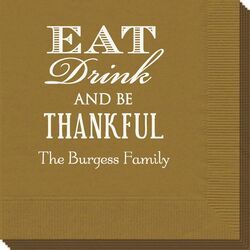 Eat Drink Be Thankful