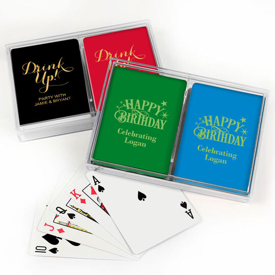 Design Your Own Double Deck Playing Cards