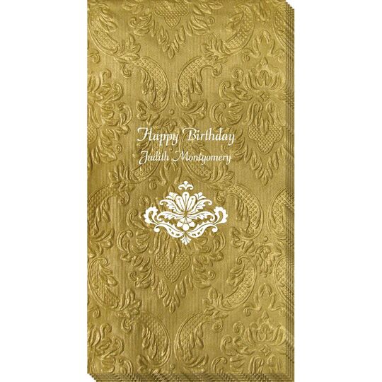Simply Ornate Scroll Carte Guest Towels