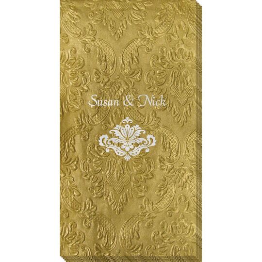 Simply Ornate Scroll Carte Guest Towels