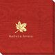 Little Autumn Leaf Moire Napkins Image 1 of 2