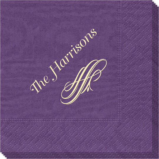 Scroll Moire Napkins