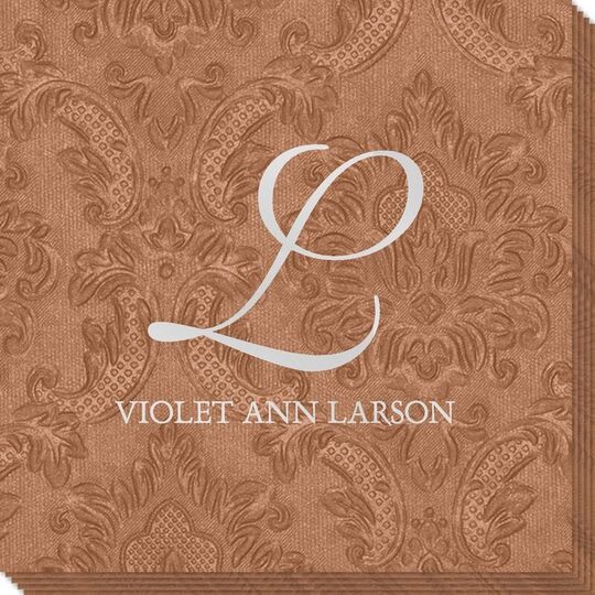The Plaza Carte Embossed Napkins