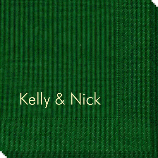 Your Personal Moire Napkins