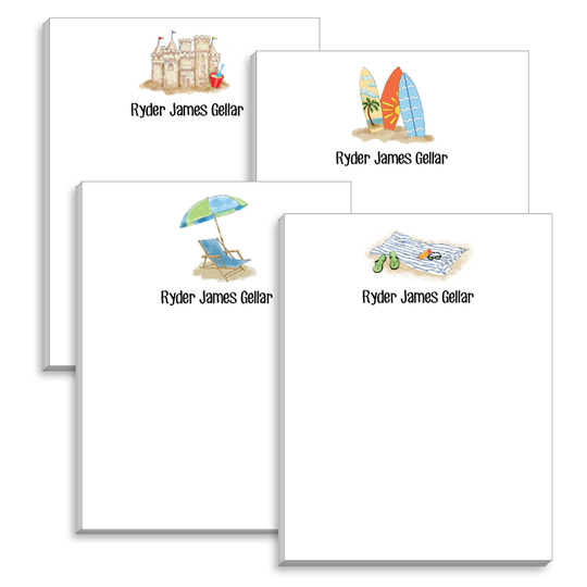 Beach Notepad Mini Set