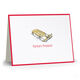 Winter Sled Folded Note Cards Image 3 of 3
