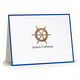 Captain's Wheel Folded Note Cards Image 3 of 3