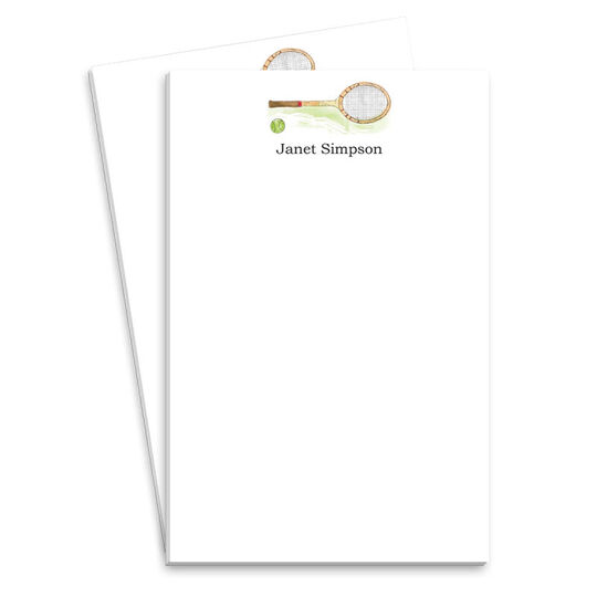 Tennis Racquet Notepads