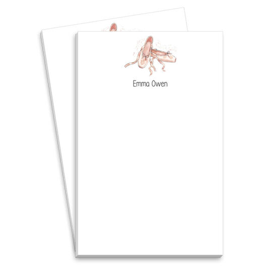 Ballet Slippers Notepads