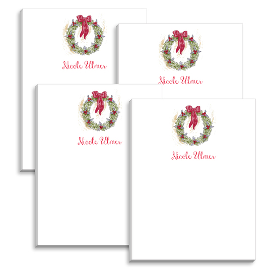 Winter Wreath Mini Notepads