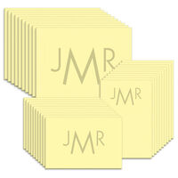 Monogram Post-it® Pack