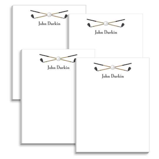 Golf Clubs Mini Notepads