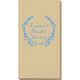 Floral Laurel Wreath Guest Towels Image 3 of 5