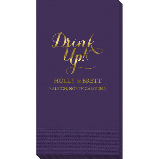 Drink Up Guest Towels