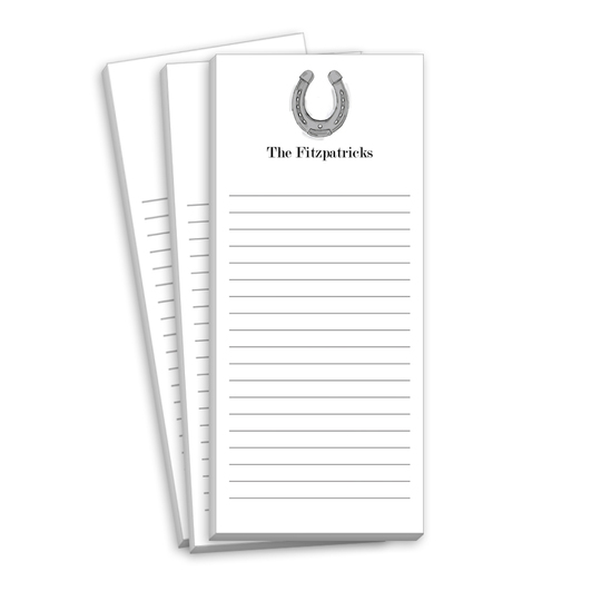 Horseshoe Skinnie Notepads