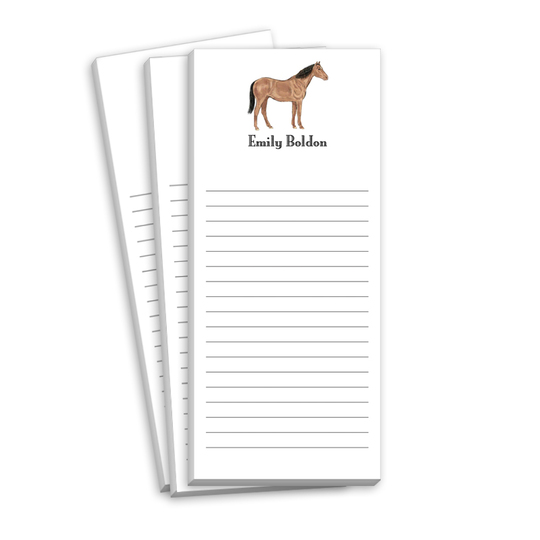Horse Skinnie Notepads