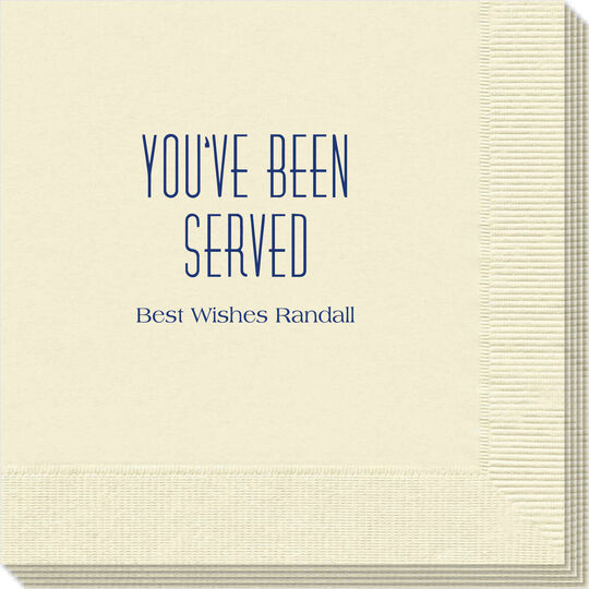 You've Been Served Napkins