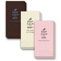 Keep Calm It's a Baby Guest Towels