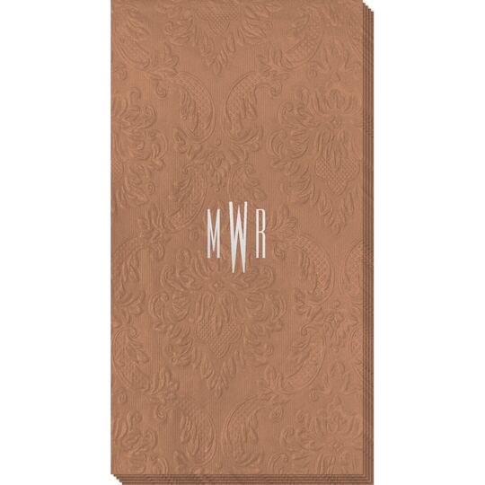 Commonwealth Monogram Carte Guest Towels