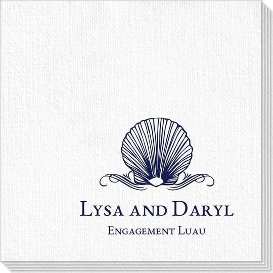 Graceful Seashell Luxury Deville Napkins