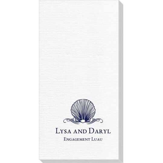 Graceful Seashell Luxury Deville Guest Towels