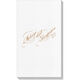 Romantic Script Luxury Deville Guest Towels Image 1 of 2