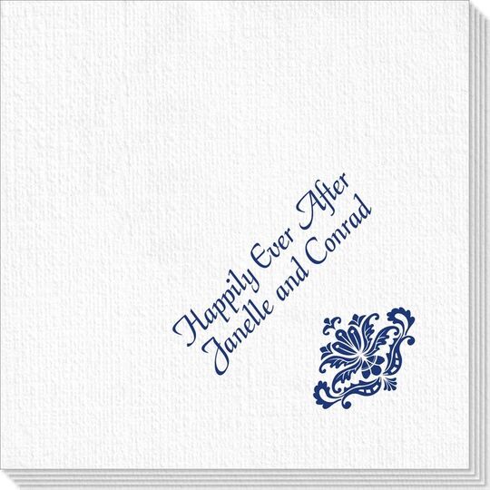 Simply Ornate Scroll Luxury Deville Napkins