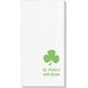 Three Leaf Shamrock Luxury Deville Guest Towels Image 2 of 2
