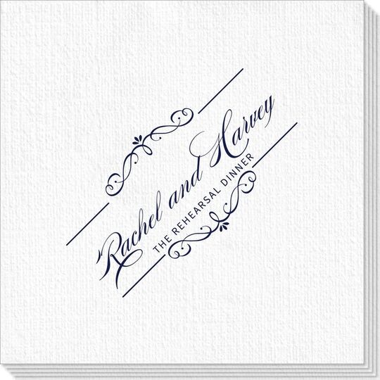 Bellissimo Scrolled Deville Napkins