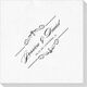 Bellissimo Scrolled Deville Napkins Image 1 of 3
