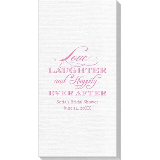 Love Laughter Ever After Deville Guest Towels