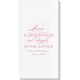 Love Laughter Ever After Deville Guest Towels Image 1 of 6