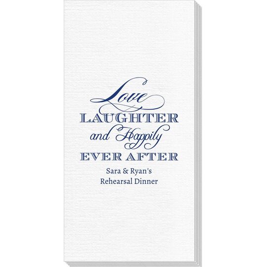 Love Laughter Ever After Deville Guest Towels