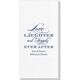 Love Laughter Ever After Deville Guest Towels Image 2 of 6