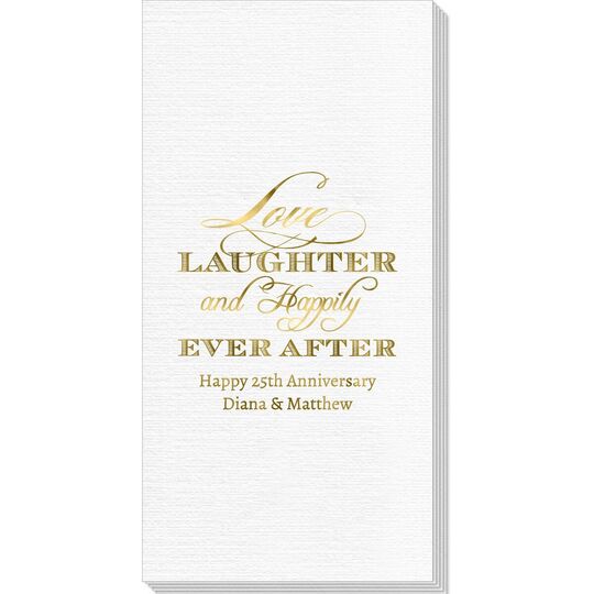 Love Laughter Ever After Deville Guest Towels
