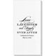 Love Laughter Ever After Deville Guest Towels Image 3 of 6