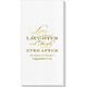 Love Laughter Ever After Deville Guest Towels Image 6 of 6