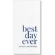 Best Day Ever Big Word Deville Guest Towels Image 2 of 5