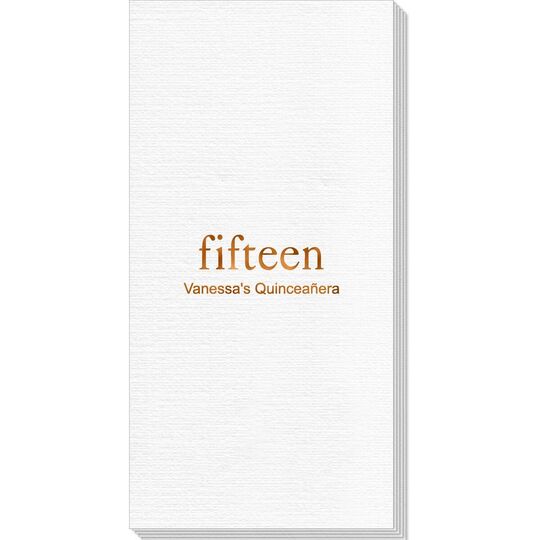 Select Your Big Number Deville Guest Towels